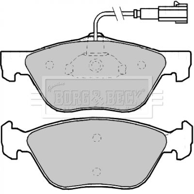 BORG & BECK Jarrupala, levyjarru BBP2200